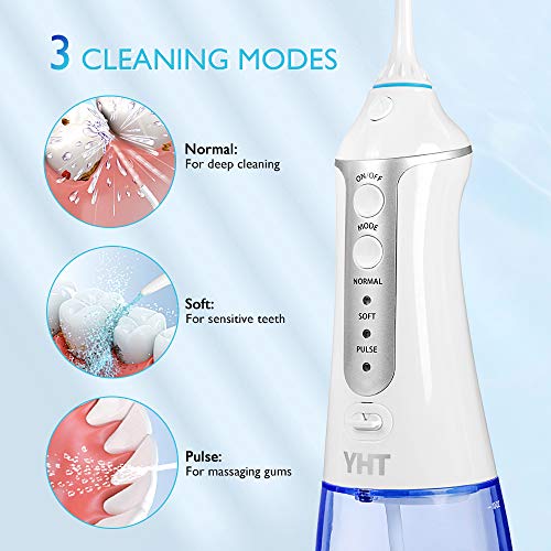 image for YHT Power Cordless Dental Flossers, Portable Rechargeable Dental Oral 