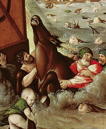 Le déluge de Hans Baldung Grien décoration maison toile art mural 60x90