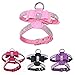 Kleines Hundegeschirr für Mädchen, mit Strass, für Damen, niedlich, ausgefallen, funkelnd, weich, hübscher Kristalldiamant für XS, Schwarz, Größe XS