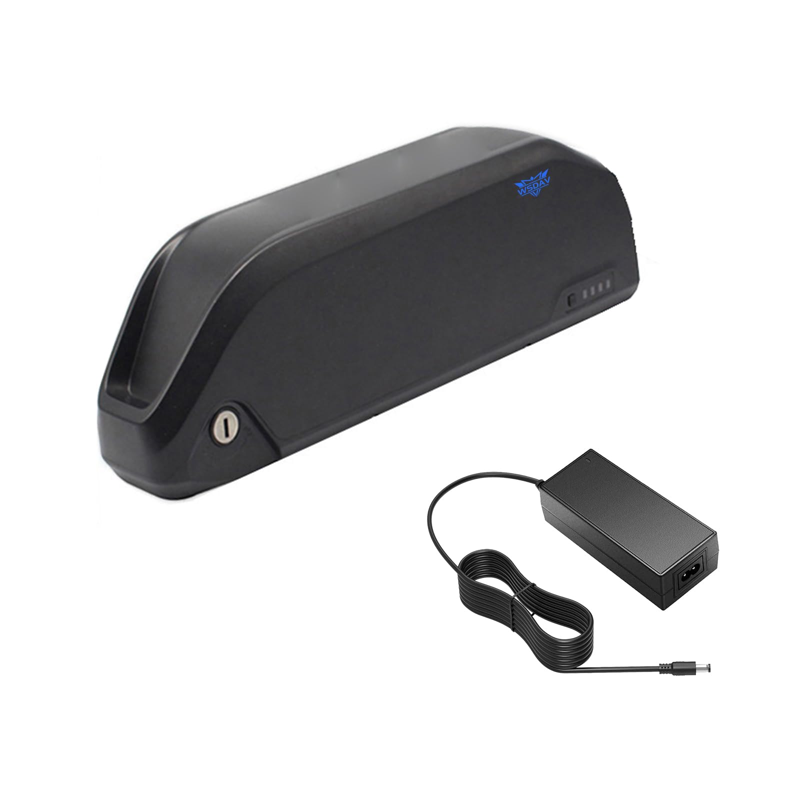 Batterie pour VTT 48 V 12 Ah haute autonomie au lithium avec chargeur