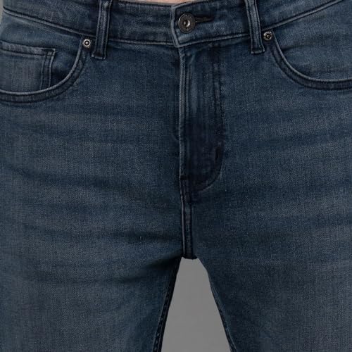 Image of Red Tape Denim Jeans for Men in Medium Blue| Denim Jeans