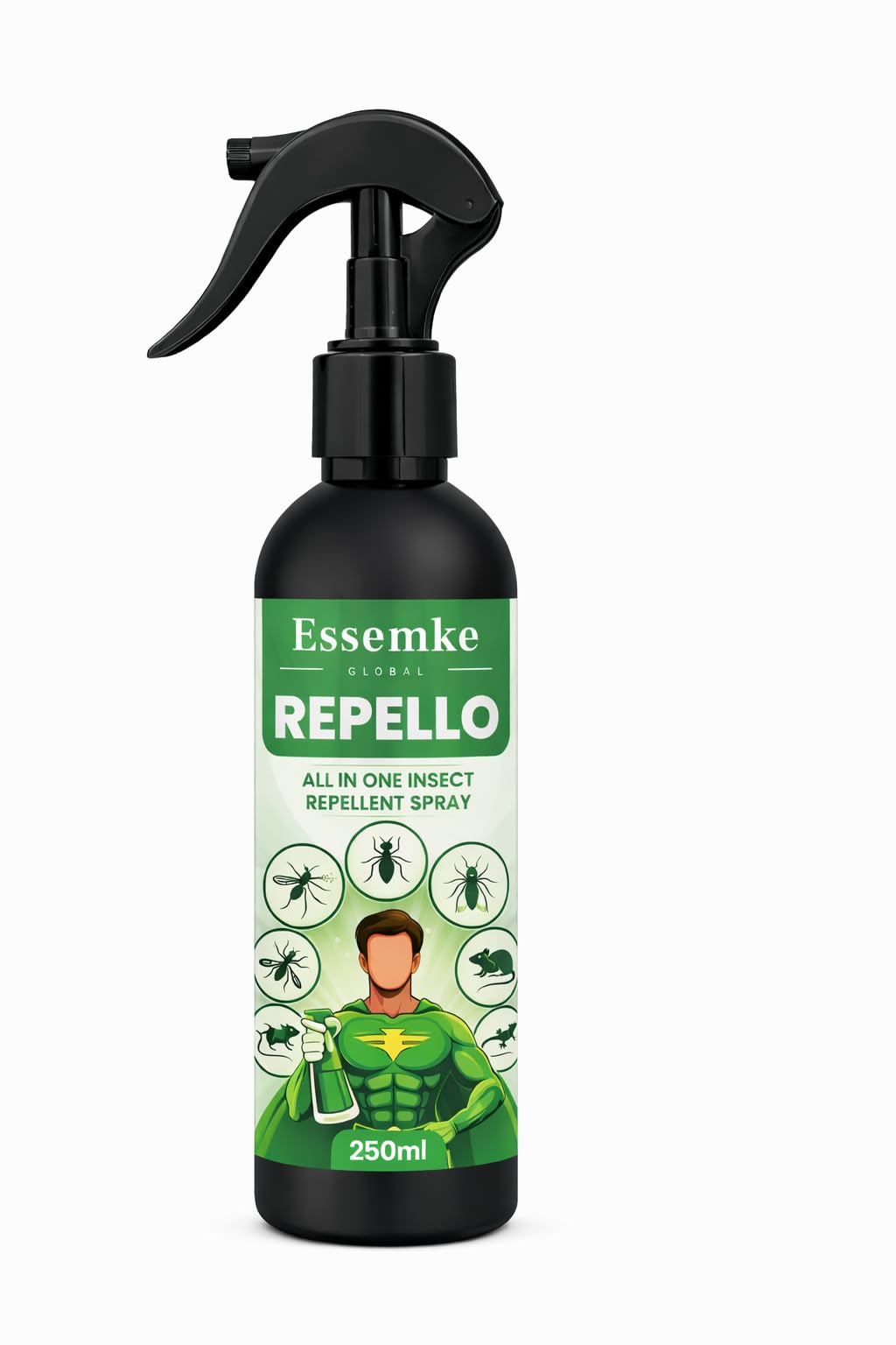 All-in-One Insect Repellent Spray – Non-Toxic | Eco-Friendly | Safe for Home Use | Plant-Based Formula | Herbal Scent, 250ml | Effective Bug & Pest Repellent for Kitchen, Bedroom, Garage-image-39