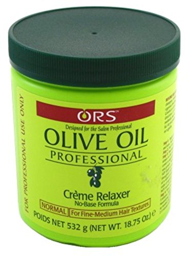Ors Olive Oil Creme Relaxer Normal 18.75 Ounce Jar (555ml) (6 Pack)