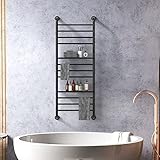 Zoom IMG-2 lnxgjj elettrico scaldasalviette 130x50cm nero Zoom IMG-2 lnxgjj elettrico scaldasalviette 130x50cm nero