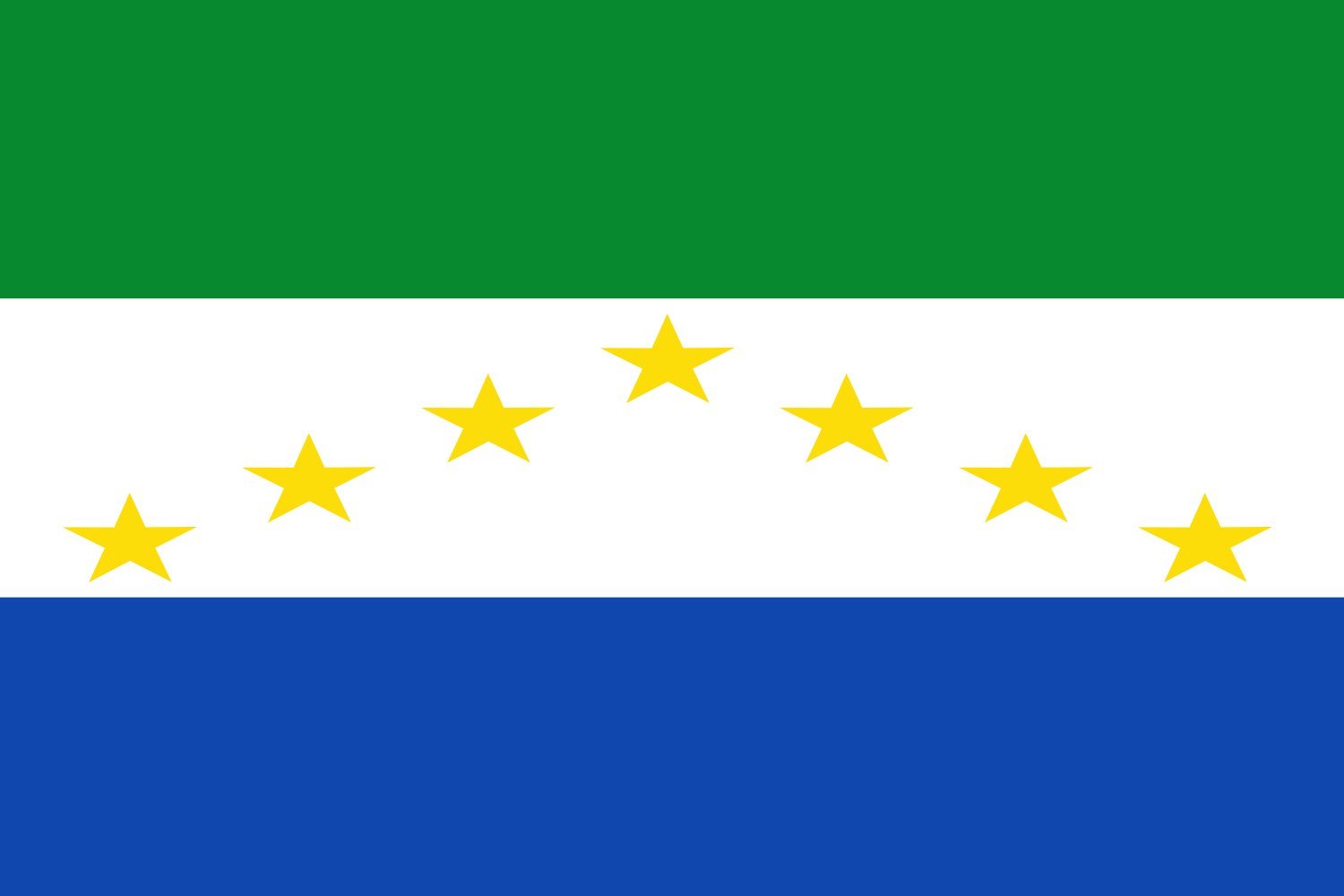 Drapeau XL Puerto Caicedo Putumayo aux finitions soignées et couleurs vives