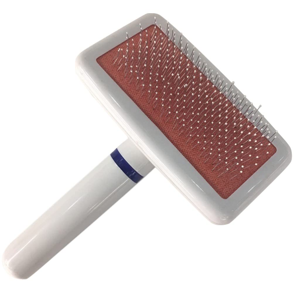 iplusmile Brosse pour Animaux de Compagnie Brosse pour Chiens et Chats Manche Ergonomique Toilettage Facile