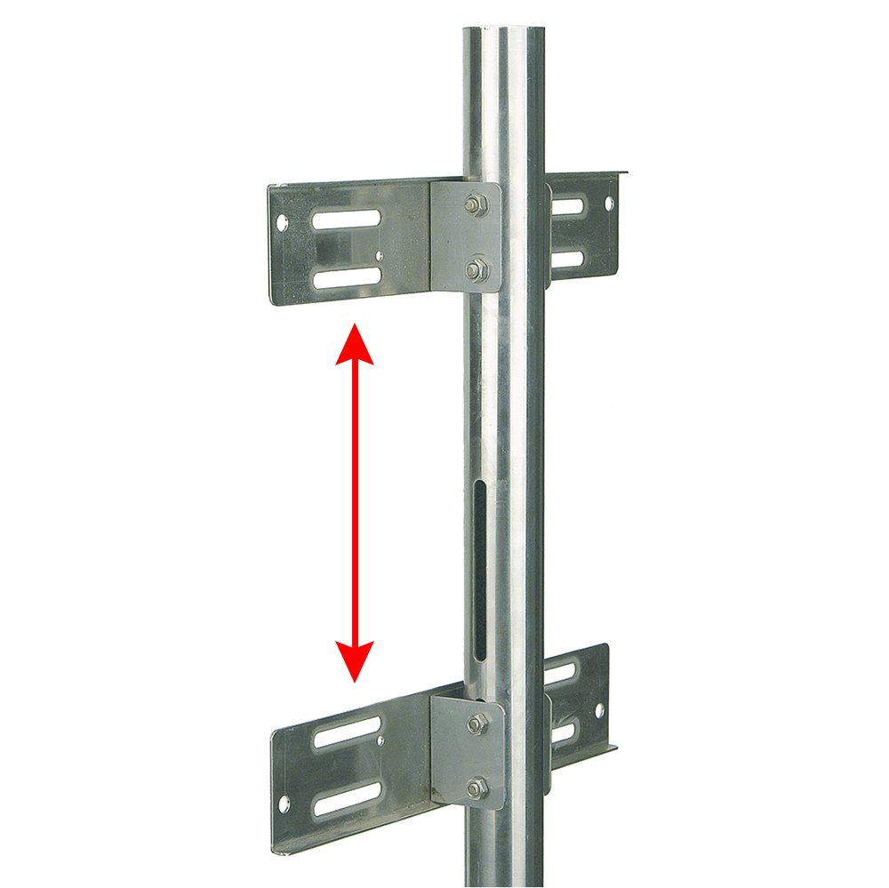 Rottner Support de boîtes aux lettres en acier inoxydable