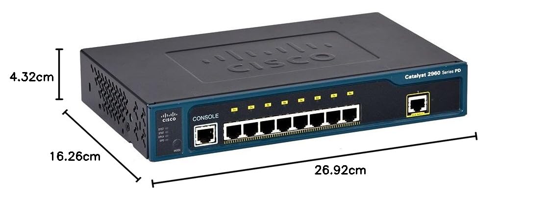 Amazon | CISCO Catalyst 2960-8TC-L インテリジェント イーサネット 