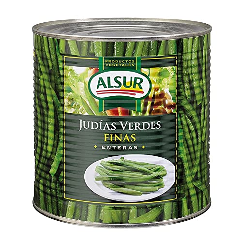 Judías Verdes Finas Cortadas En Trozos Medianos Alsur Lata 780 G Primera