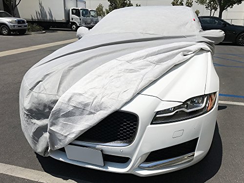 Image of CarsCover Custom Fits for 2009-2024 Jaguar XF Car Cover Heavy Duty Weatherproof Ultrashield Covers