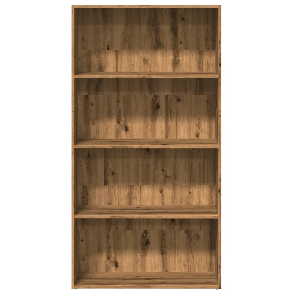 Generisch Bücherregal Artisan-Eiche 80x30x152 cm Holzwerkstoff,Möbel,Regalsysteme,Bücherregale Bücherschränke-857948