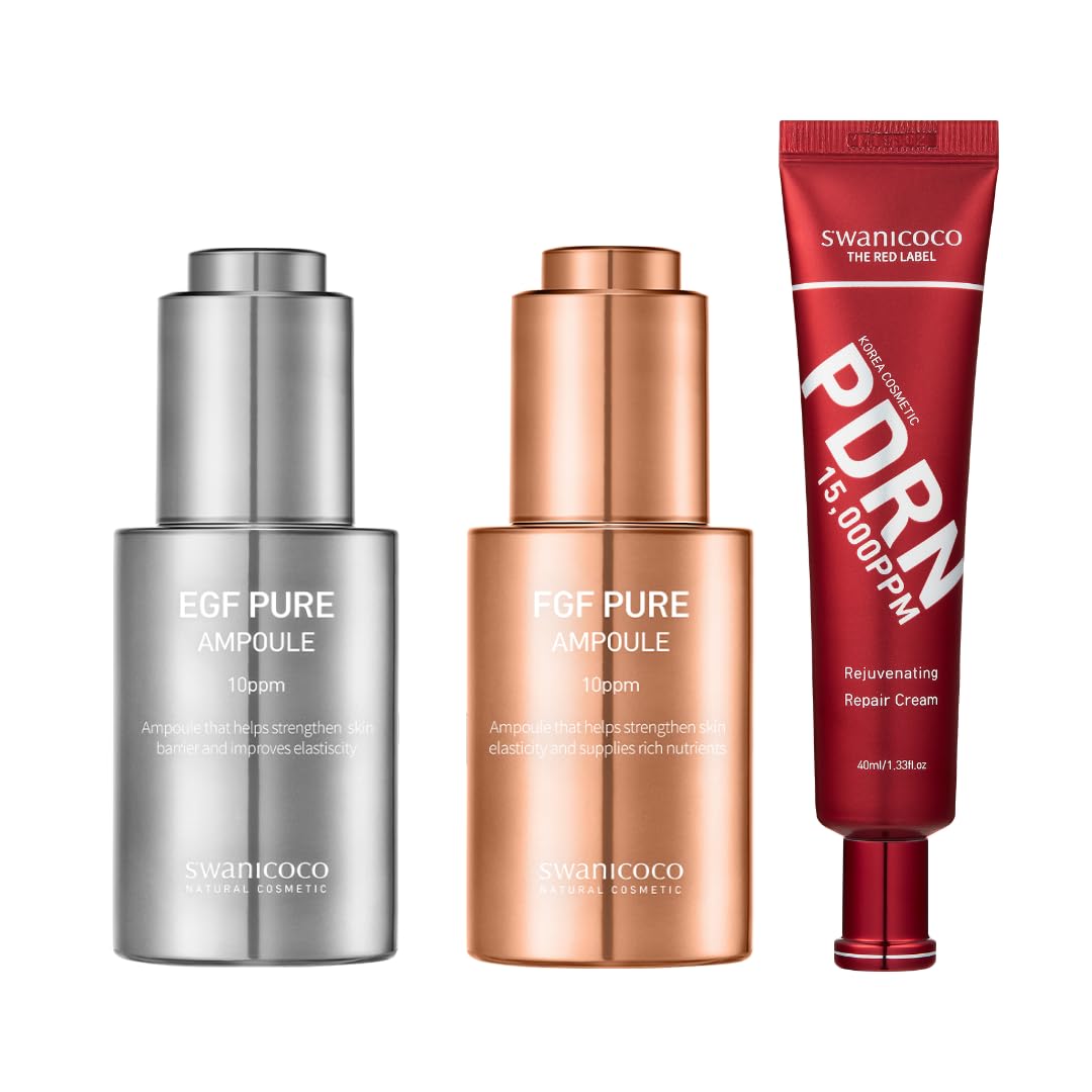 Amazon.com: Growth Factor & PDRN Set - EGF FGF Ampoule + PDRN