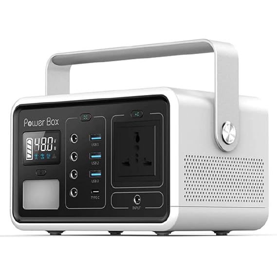 SARRVAD Portable Solar Power Generator (ST200) (200W AC Output, White