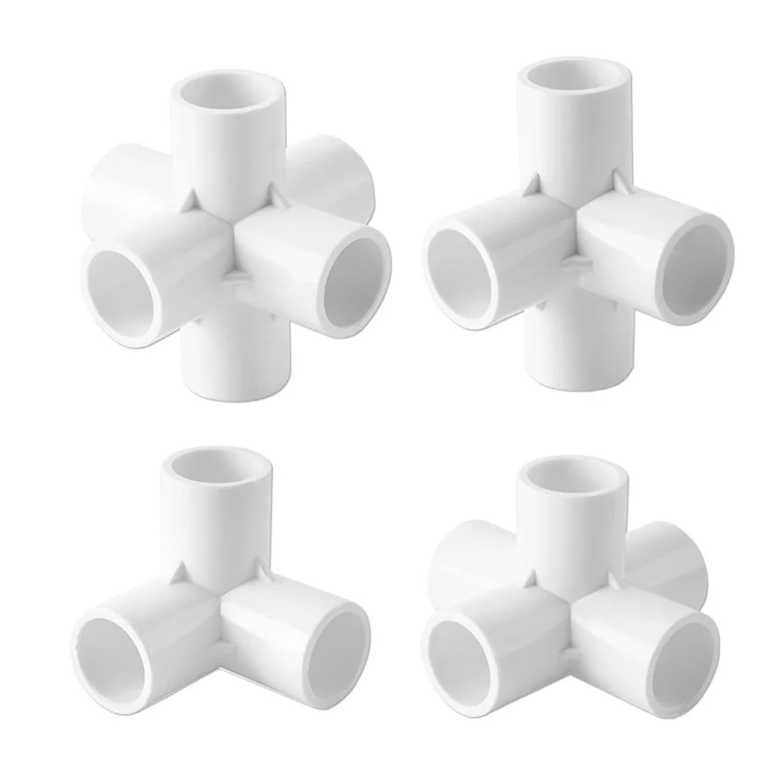 Raccordi per tubi in PVC da 1-1/4 (presa x presa), confezione da 20