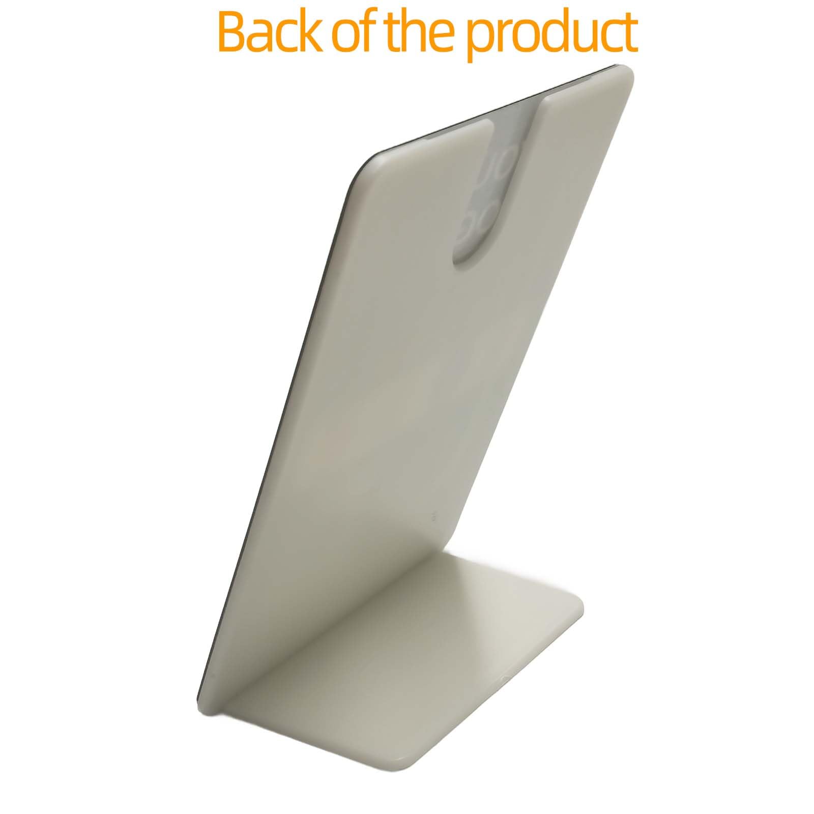 Review Tap Card Stand for Google (White) – NFC Review QR Code Sign to Boost Reviews & Engagement – Reusable, Compatible with All Smartphones, No App or Fees, Easy Setup