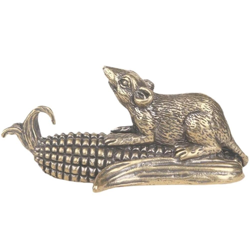 Sculpture pour maison en forme de souris, idée cadeau idéale personnes âgées