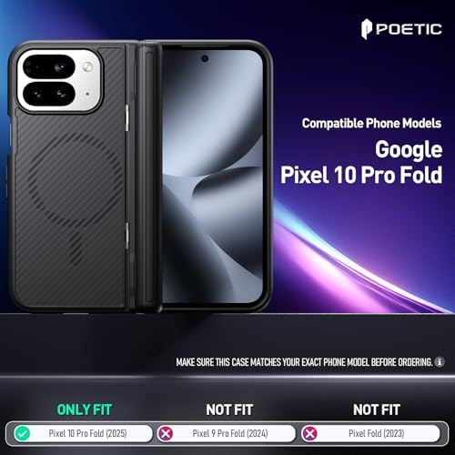 Coque Pixel 10 Pro Fold antichoc avec béquille cachée et anneau MagSafe