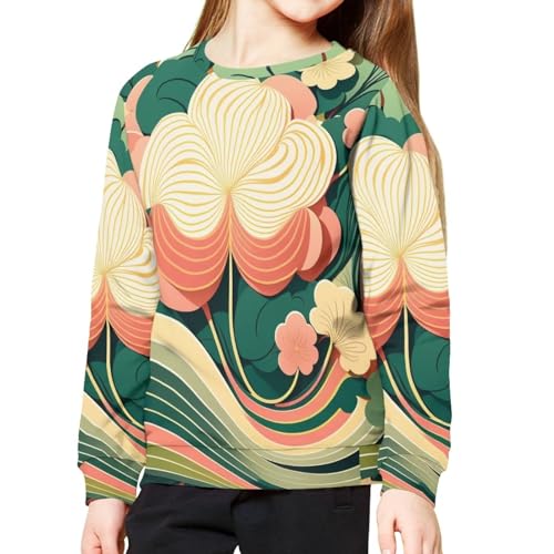 Modysero Novelty Graphics Boys Girls Hoodies Casual Loose Fit Long Sleeve Hooded Sweatshirt for Kids3