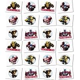 Unique Transformers Temporary Tattoos - Assorted Designs, 24 Pcs