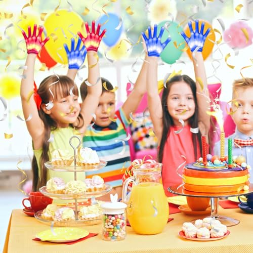 Coceleryre 12-Color Led Light-Up Gloves For Kids - Fun & Glowing Gloves Multi-Color Halloween Costume Accessory Cool Toys For Boys 4-7 Girls 4 5 6 7 Years Perfect For Parties & Gifts thumb #4