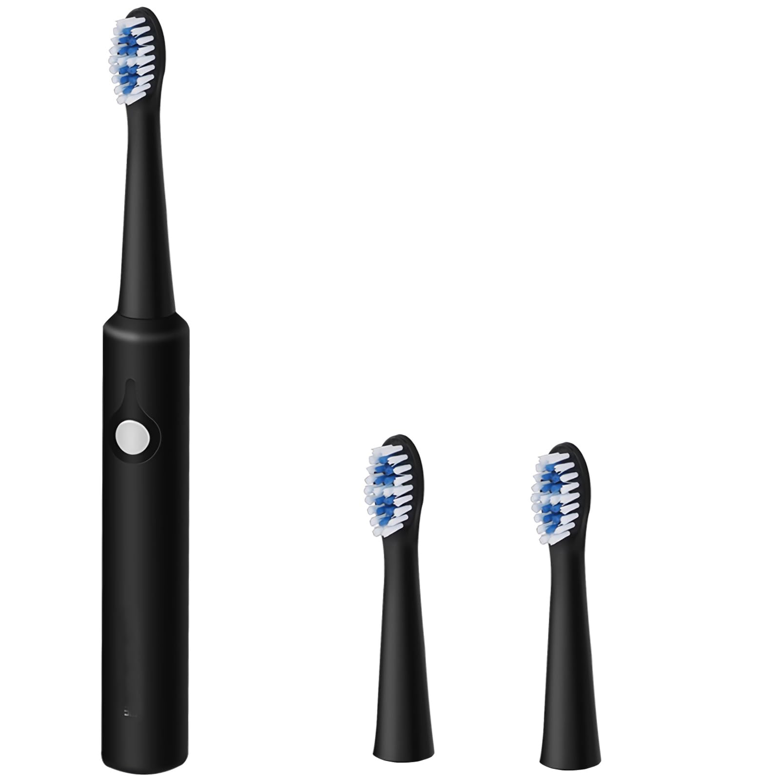ELEPHANTBOAT Sonic Electric Tooth Brushes For Adult Battery Used For 50 Days Provided 40000 Strokes Per Minute, With 3 Replacement Brush Head,Black-image-12
