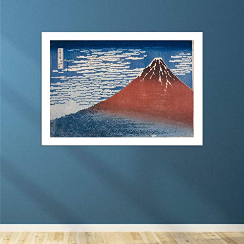 Impression d'art Hokusai Fine Wind Clear Morning extra large mate - 4