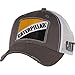 Caterpillar Cat Gray Twill w Patch Cap