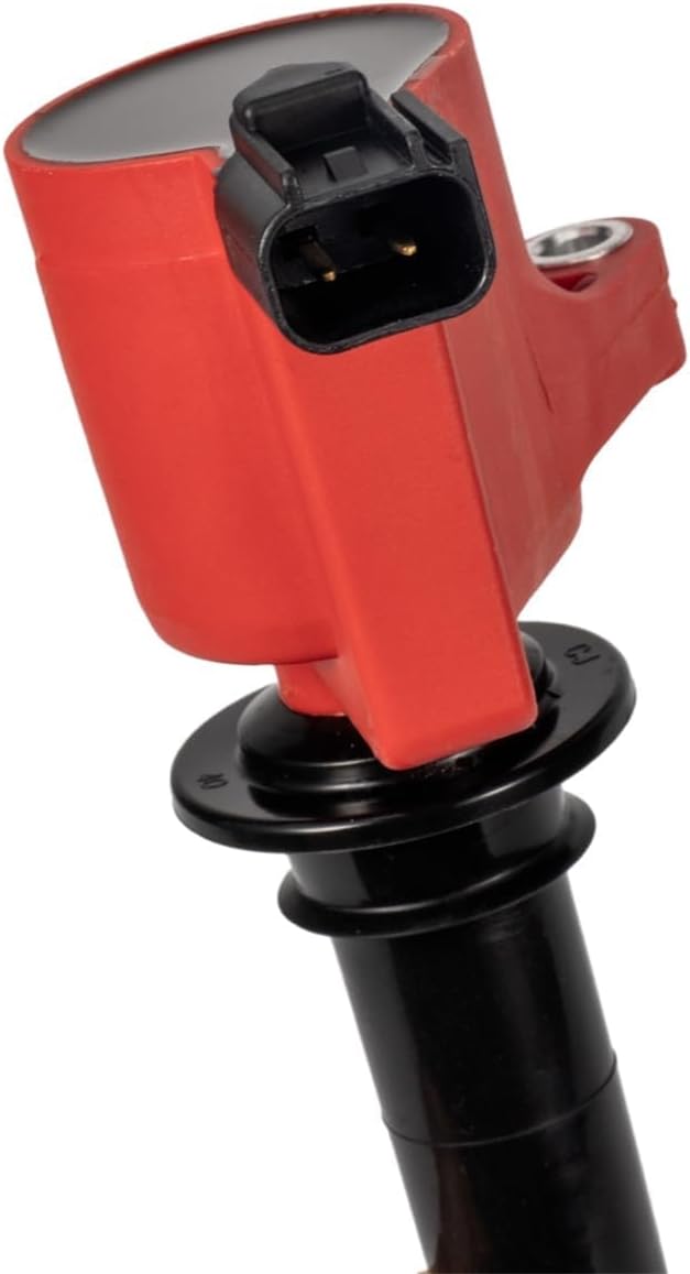 ENA Pack 6 DG500 Red Ignition Coil SP493 Iridium Spark Plugs 3.0L 2001 2002 2003 2004 2005 2006 2007 2008 Compatible with Ford Escape Freestyles Taurus 500 Five Hundred Mazda Tribute Mercury Montego