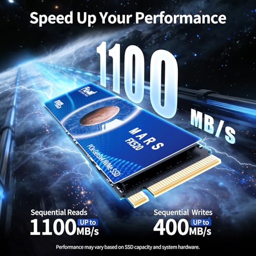 Image of Fikwot M.2 SSD 128GB NVMe SSD M2 2280 PCIe Gen3 x4, Up to 1100MB /s, Internal Solid State Drive for Laptop PC Desktop 3D NAND, FX520