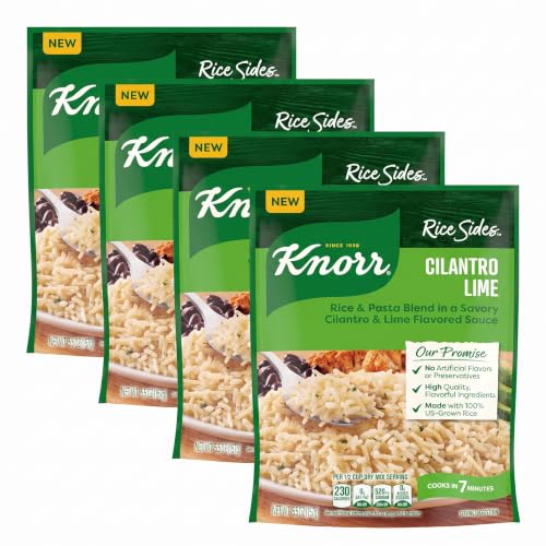 Knorr Cilantro Lime Side Meal Rice Sides Cilantro Lime 5.5 oz (Pack of 4)