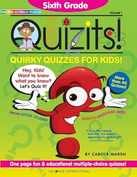 Sixth Grade Quizits!: Quirky Quizzes For Kids!