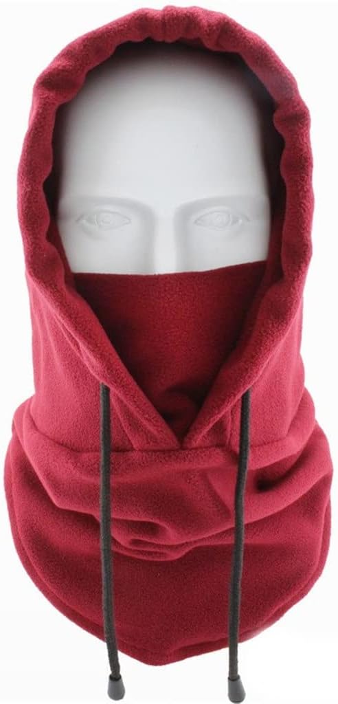 Fleece Cap Balaclava Warmer Hood Winter Sports Ski Men Women Cycling Neck Hat