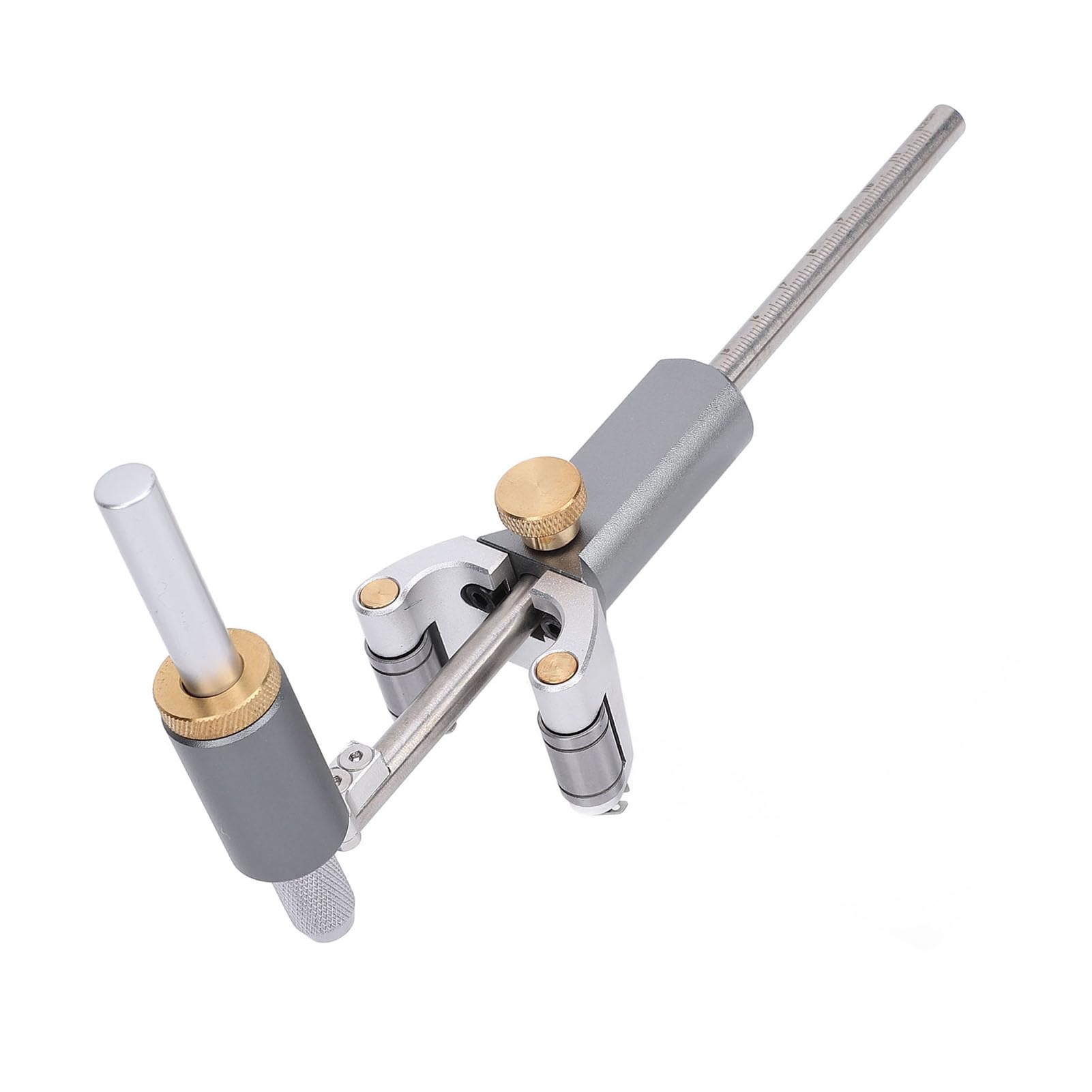 Righello per tracciatore ad lineare per la lavorazione del legno Utilizza strumento per disegnare ad dritto da 0 a 120 mm Calibro per marcatura di linee parallele per progetti