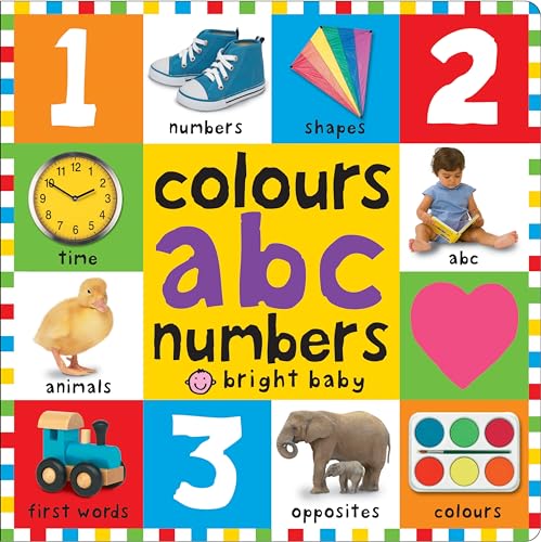 Colours ABC Numbers: First 100 Books (First 100 Board Books)