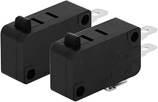 Ongoion Micro Interrupteur de Relais de Porte Kw3At-16 Micro-Interrupteur de Porte de Four à Micro-Ondes 5E4 Fois l'interrupteur de Porte de Four surveille la Position de la Porte pour des tensions
