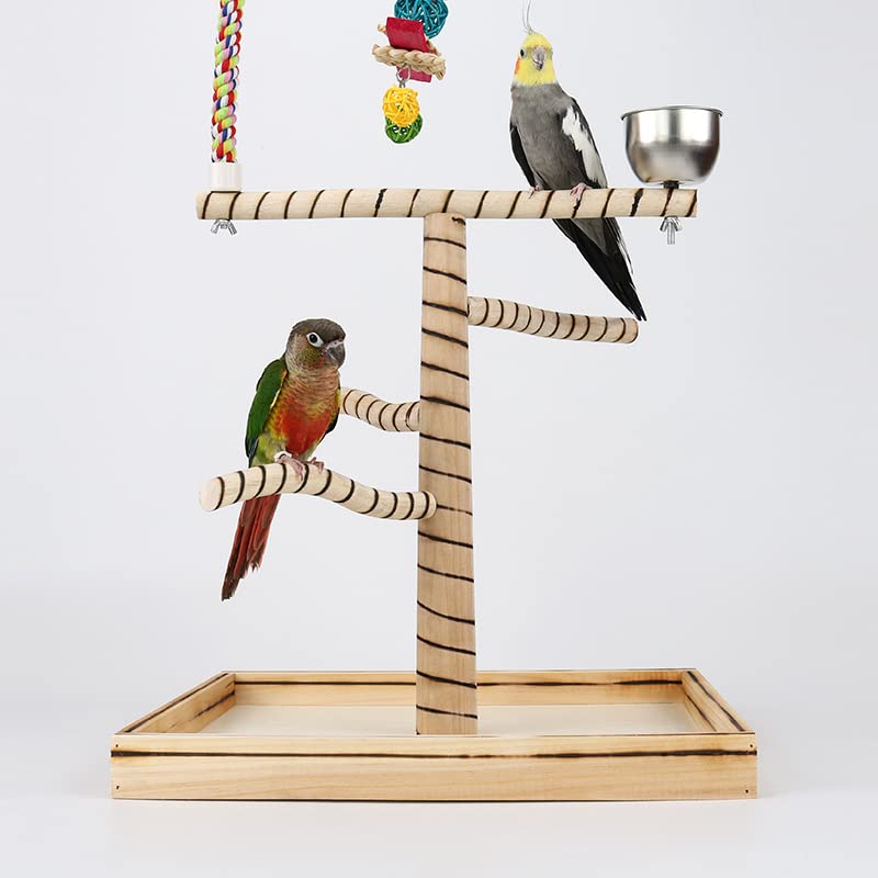 Jouets pour Oiseaux Grand Perroquet Support Oiseau Jouet pôle Jeu Escalade échelle Cadre Xuanfeng