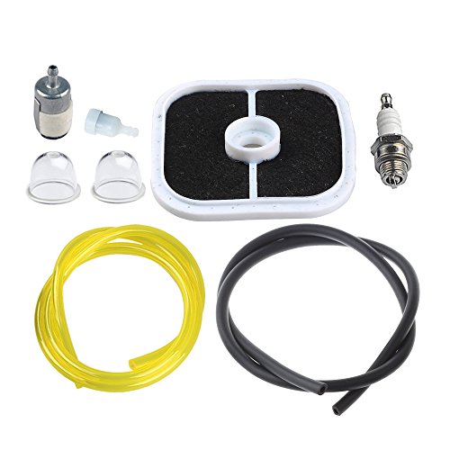 Hipa A226000351 Air Filter with Fuel Line Filter Spark Plug for Echo ES255