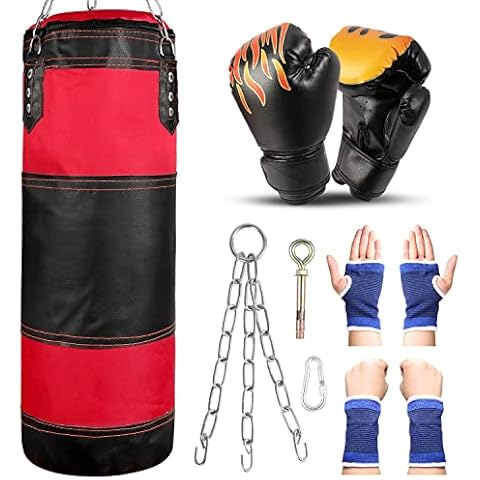 Set de Saco de Boxeo Odoland 7-en-1 para Niños Cover