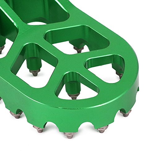 Image of AnXin Footpegs Footrest Foot Pegs For KDX200 1995-2005 KDX200R 1997-2001 KDX220R 2002-2005 KDX250 1991-1994 KX125 KX250 1988-1996 KX500 1988-2004 Motorcycle