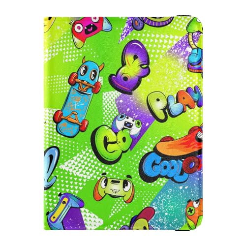 Custodia per passaporto per donne e uomini per da viaggio con blocco RFID graffiti Graffiti02 Taglia unica Casual