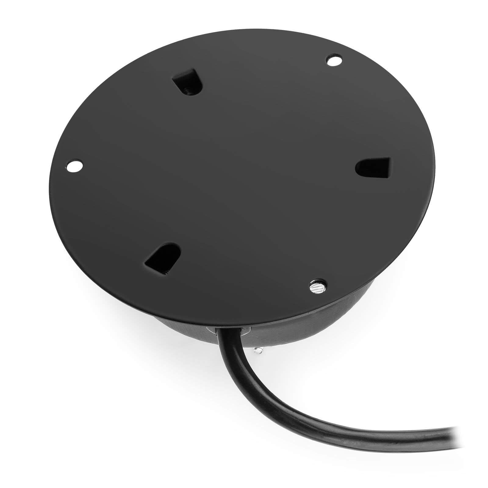Fuzzix MBM400 Moteur pour Boules à Facettes 40 cm, Charge Maximale 10 Kg, Élingue de Sécurité, 3 Tours par Minute, Idéale pour Soirées Disco en Clubs, Bars, Discothèques