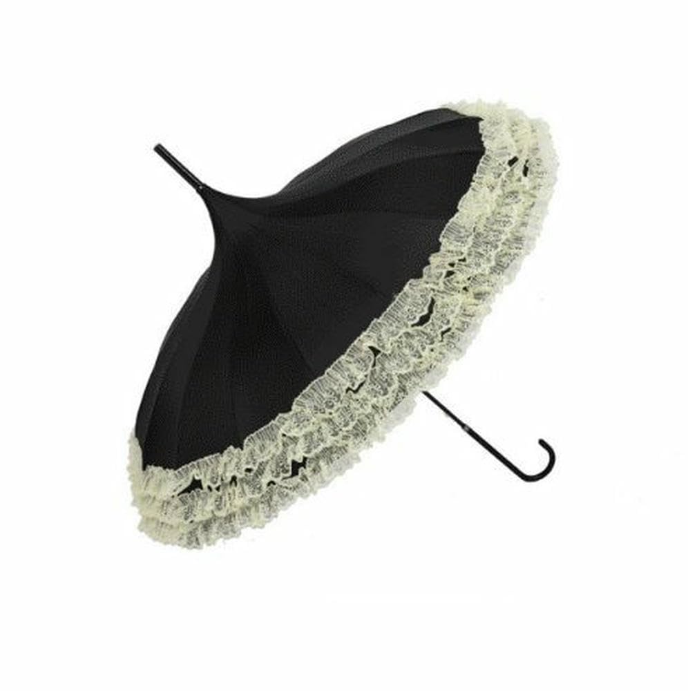 JCVBN Koronkowy parasol pagoda do golfa, długi uchwyt, fantazyjny parasol