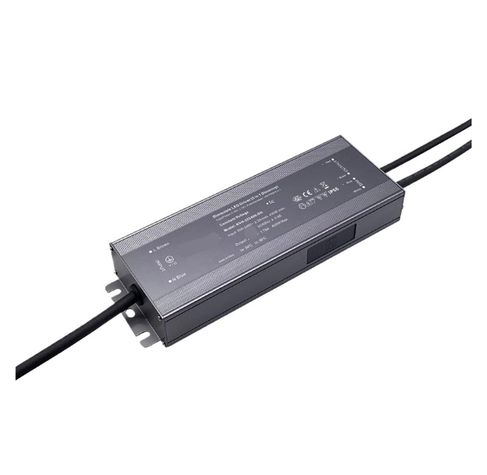 NVSFZGIYG KVN Series high Voltage lamp with dimming Power Supply Without Flicker Teaching Building led Driving(225V 0.89A 200W CCT aluminum shell)
