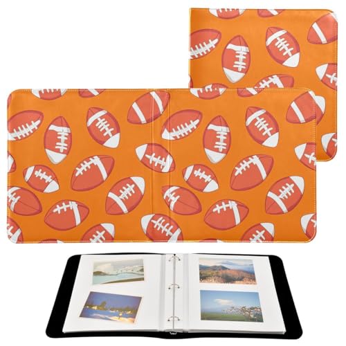 JUMBEAR Grande album fotografico autoadesivo con 20 pagine, album fai da te, per matrimoni, famiglia, bambini, vacanze, football americano