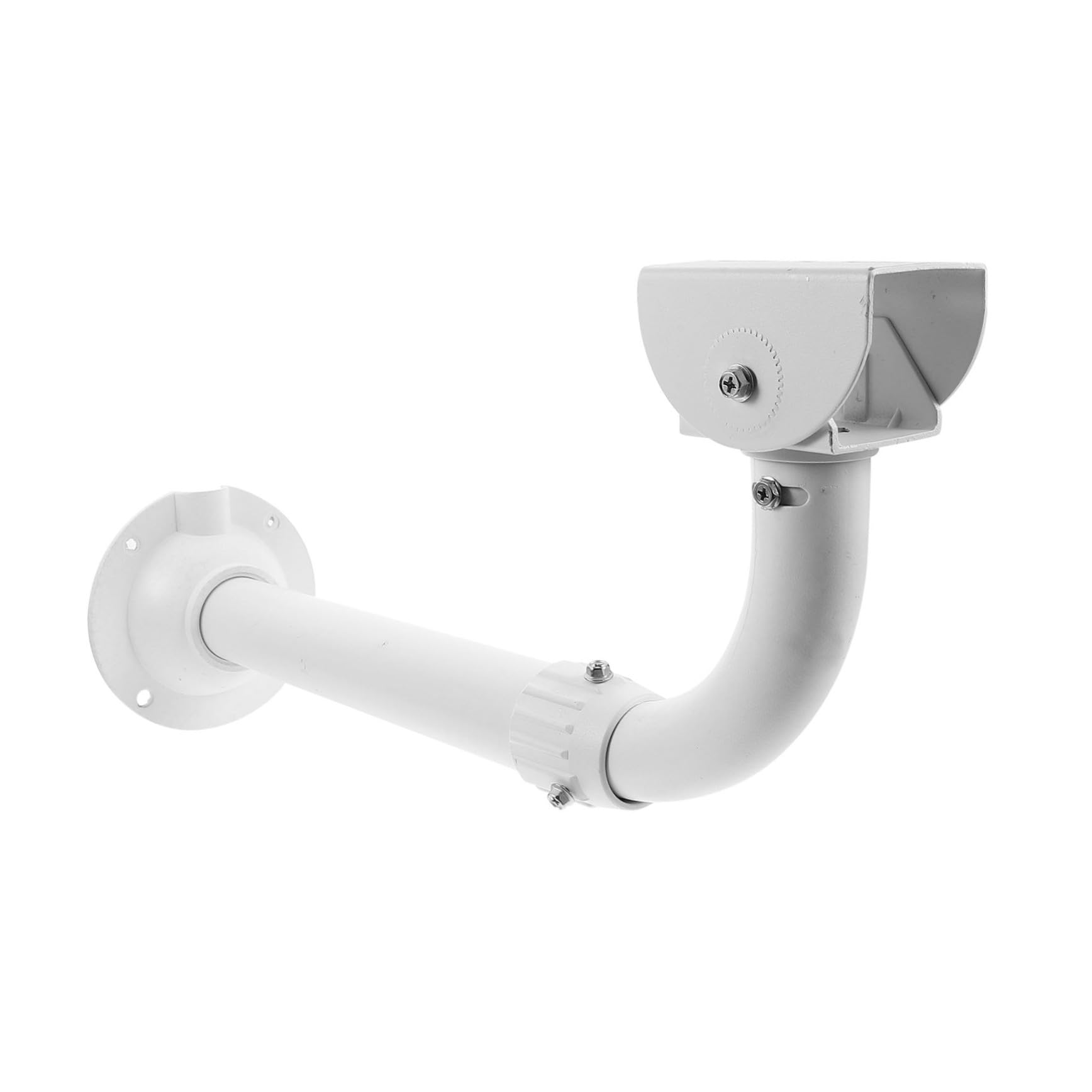 Support Mural pour Caméra de Sécurité Alliage Aluminium Réglable Tube Anti-enchevêtrement Support Robuste Jusqu