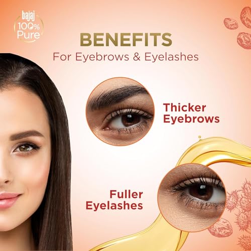 Bajaj 100% Pure Castor Oil 200ml, Pure Hair Oil, Natural Cold-Pressed Castor Oil, No Silicones, Paraben Free, Lead Free - Image 4