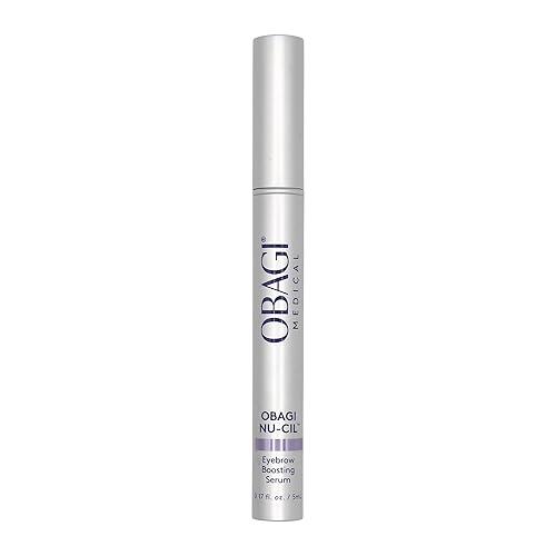 Obagi Nu-Cil Eyebrow Boosting Serum – Fast-Absorbing Growth Serum for Fuller, Thicker & Darker-Looking Eyebrows – Supports Hydration & Natural Keratin Production - 1 Pack (3-Month supply)