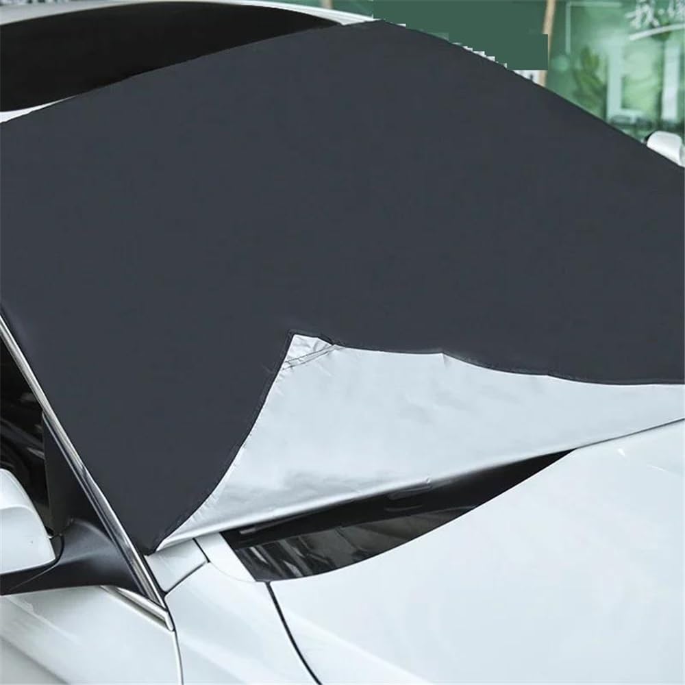 Housse de Protection pour Pare-Brise Housse De Pare-brise Avant De Voiture Housse Pare-soleil Magnétique De Voiture Housse Pare-neige Pare-brise De Voiture Housse Protection Imperméable Protection Par