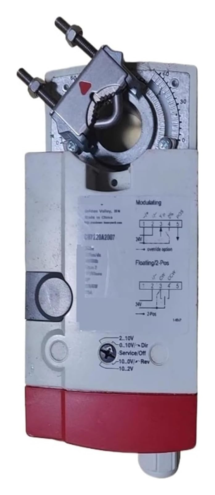 AHDDX Vent Damper Actuator, CN7220A2007, DC/AC24V Regulated, for HVAC .0221