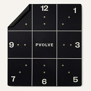 Precision Rubber Exercise Mat-Home Gym Exercise Workout Equipment Designed To Be Used With The Pvolve Functional Fitness Method